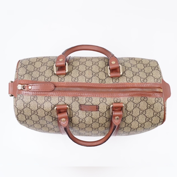 AI53❤️ GUCCI GG Plus Monogram Joy Boston - Picture 8 of 14